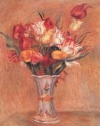 Pierre Renoir Tulipes Sweden oil painting reproduction